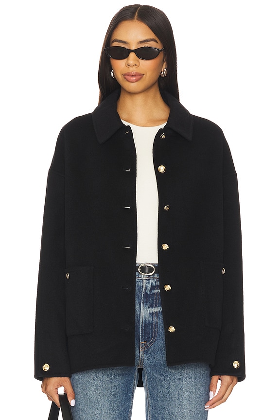 view 2 of 5 BLOUSON LUCA in Black