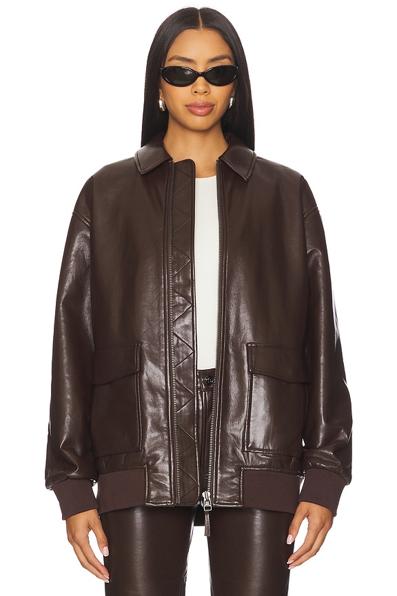 view 2 of 5 КУРТКА KELANIE in Deep Brown