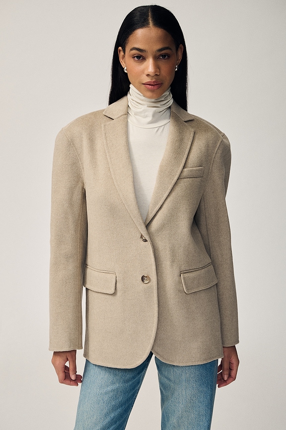 view 2 of 7 VESTE QUINN in Oatmeal Melange