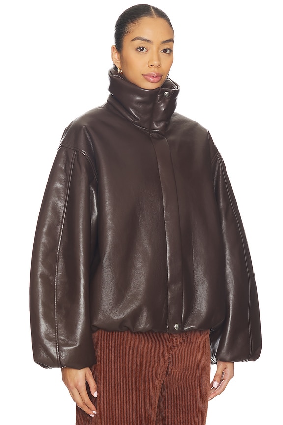 view 2 of 4 BLOUSON CYRUS in Deep Brown