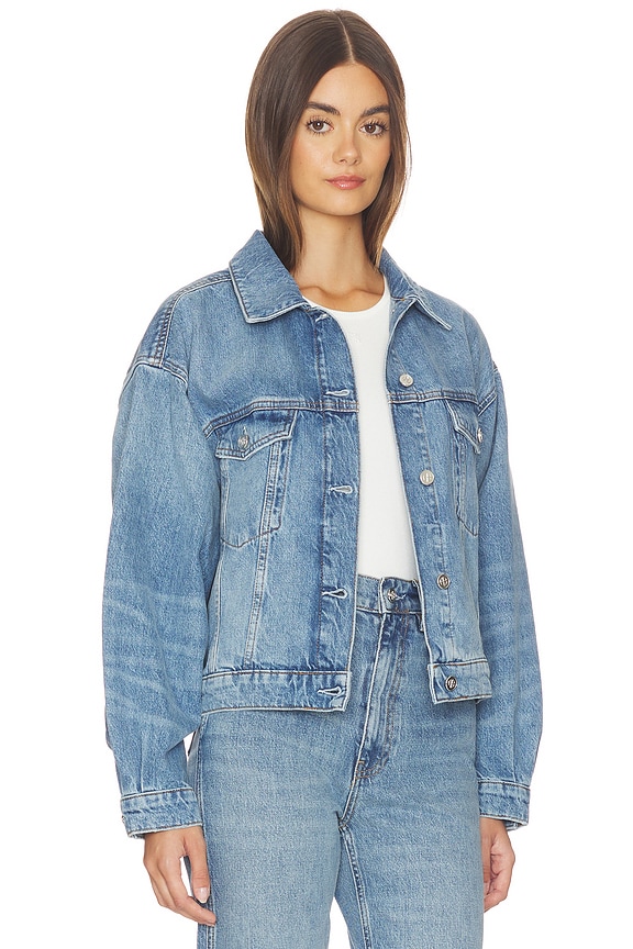 view 2 of 4 Quincy Jacket in Cascade Blue