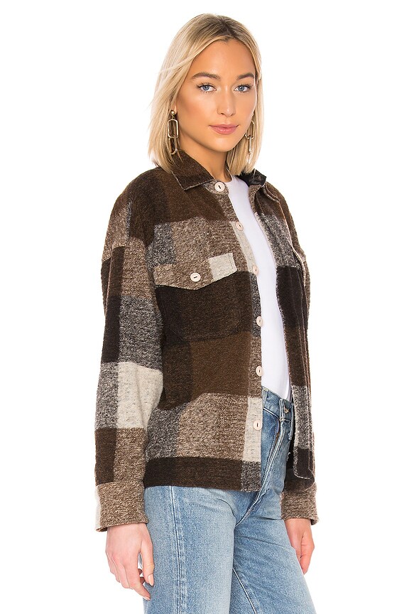 view 2 of 4 Bobbi Flannel Jacket in Brown