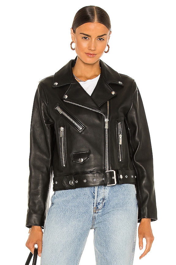 view 2 of 5 Benjamin Moto Jacket in Black