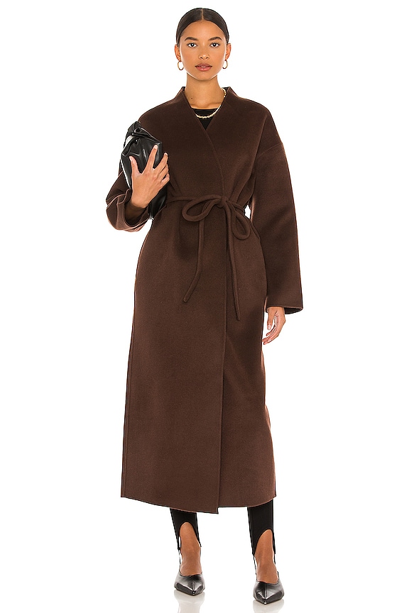 view 2 of 4 ПАЛЬТО HUNTER in Brown