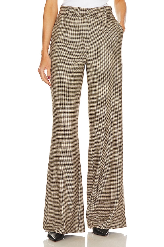 view 2 of 6 Lyla Trouser in Mini Houndstooth