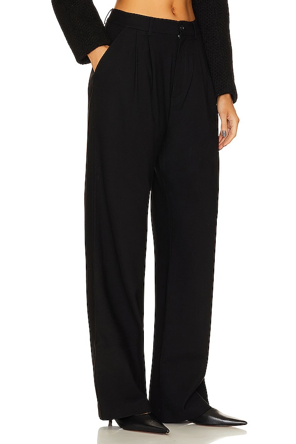 view 2 of 4 CARRIE 바지 in Black Twill