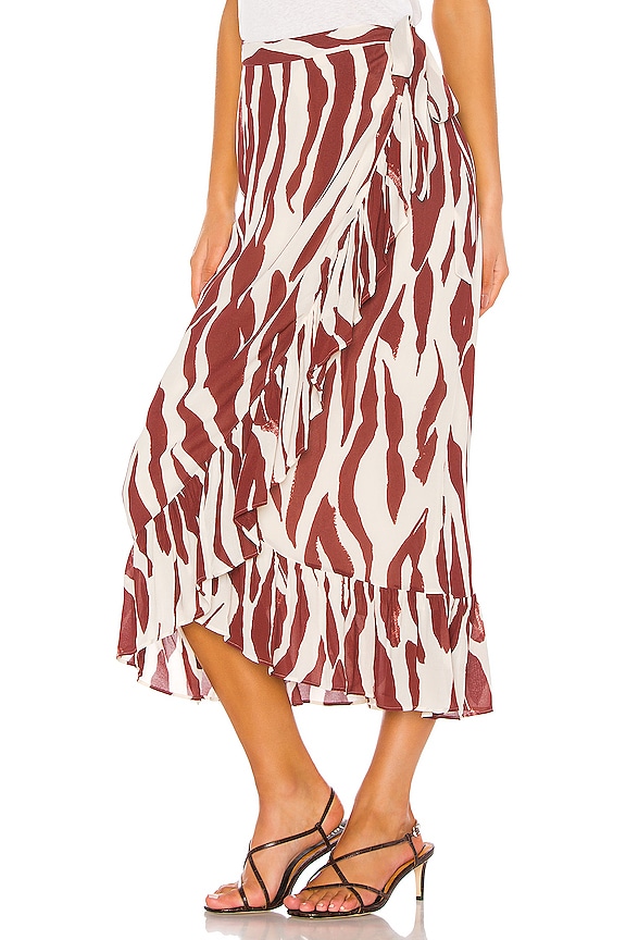 view 2 of 4 FALDA ENVOLVENTE LUCKY in Zebra