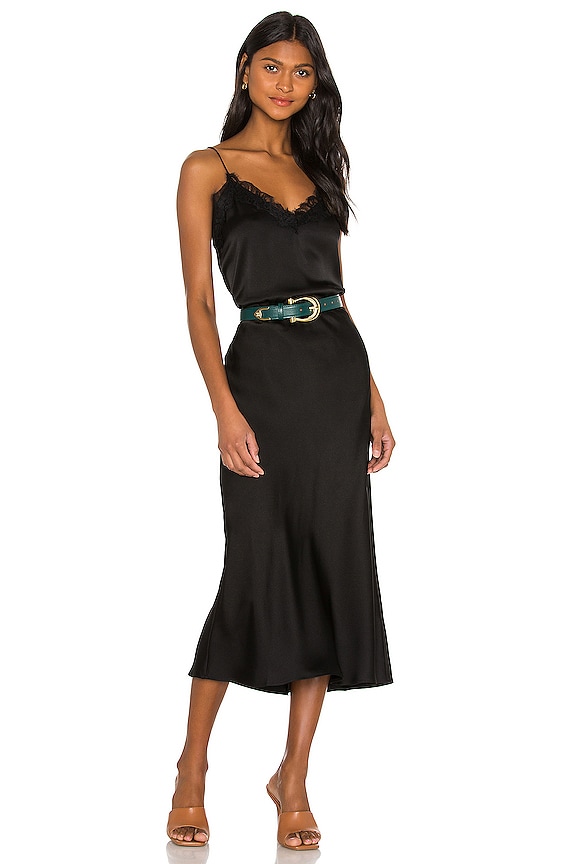 Bar Silk Skirt