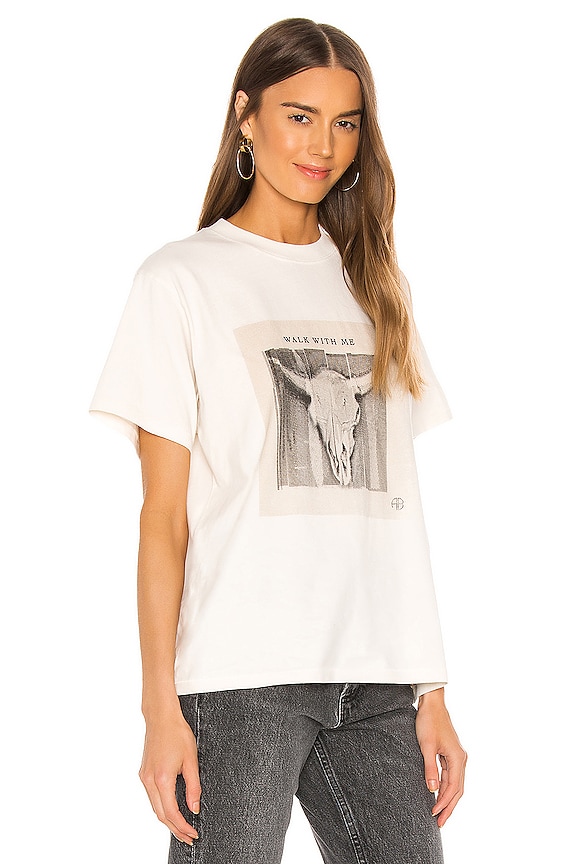 view 2 of 4 Lili Walk With Me Tee in Ivory