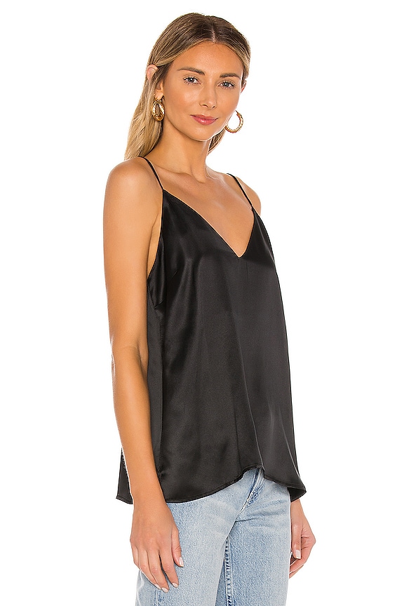 view 2 of 4 Gwyneth Silk Camisole in Black
