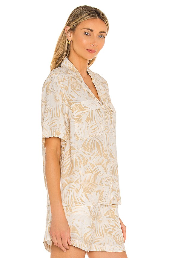 view 2 of 4 Austin Top in Hawaiian Print