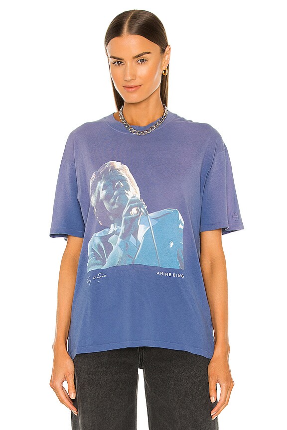view 2 of 5 Ida AB X To Bowie Tee in Blue