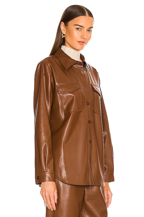 view 2 of 4 HUTTON シャツ in Brown