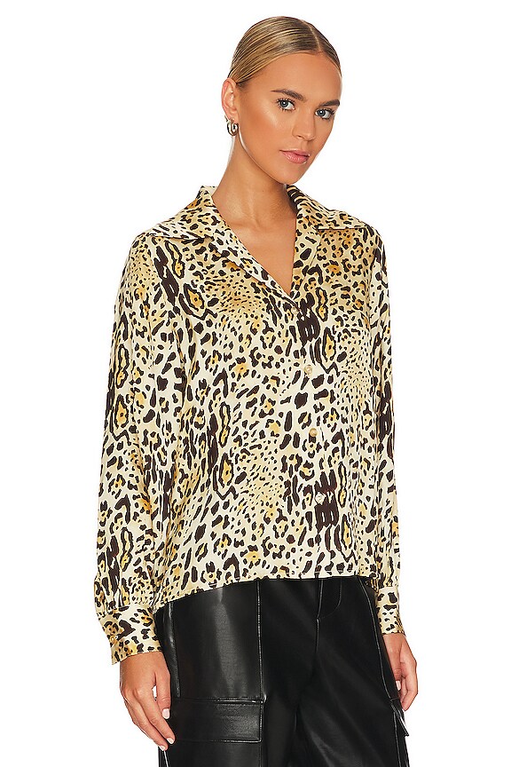 view 2 of 4 CAMISA DE BOTONES MYLAH in Cheetah Print