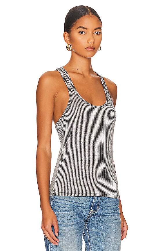 view 2 of 4 Kristen Tank in Black & Grey
