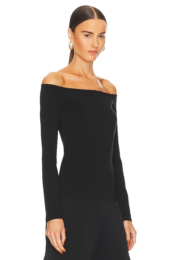 view 2 of 4 Vea Top in Black