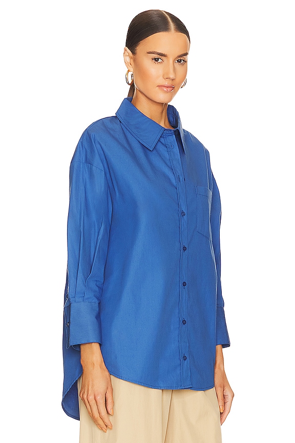 view 2 of 4 CHEMISE MIKA in Electric Blue