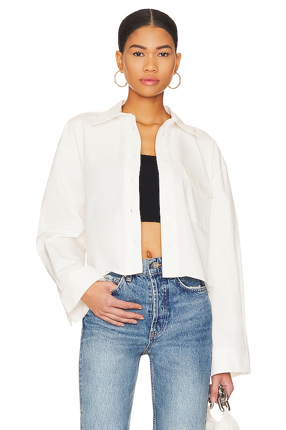 view 2 of 5 CAMISA TRAVIS in White