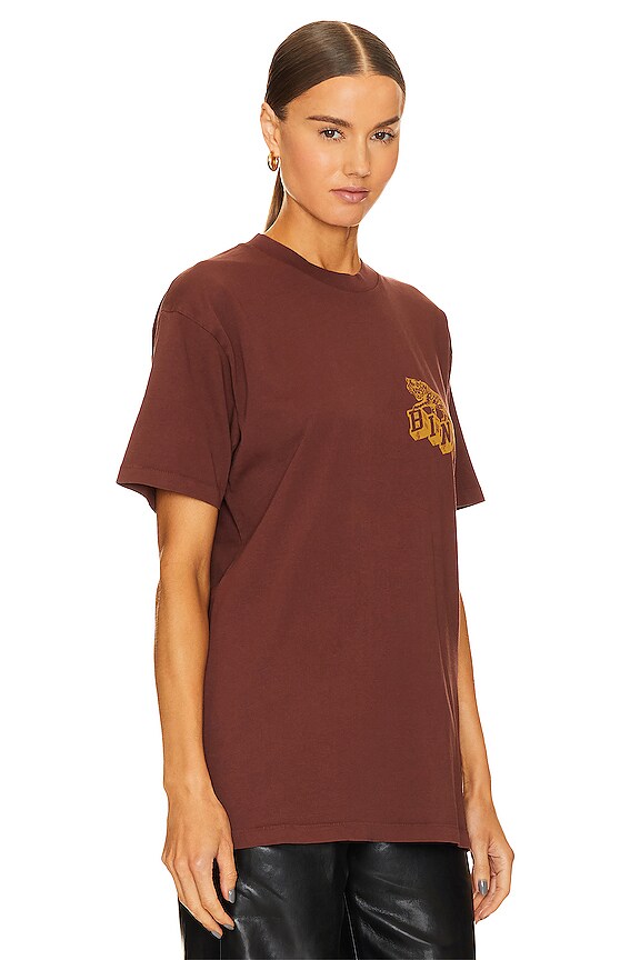 view 2 of 4 WALKER Tシャツ in Washed Faded Cherry