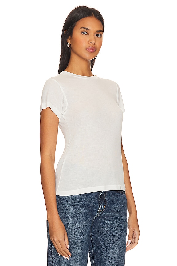 view 2 of 5 Amani Tee in Off White