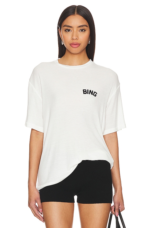 view 2 of 5 LOUIS HOLLYWOOD 티셔츠 in Ivory