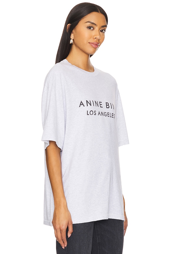 view 2 of 5 Myers Tee in Heather Grey