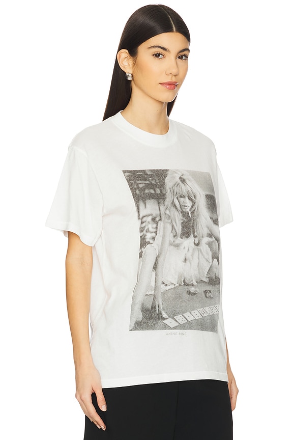 view 2 of 4 T-SHIRT GRAPHIQUE LILI in Ivory