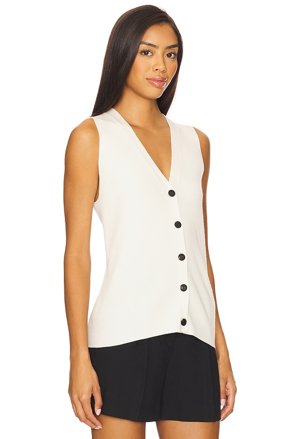 view 2 of 4 Lawrence Vest in Ivory