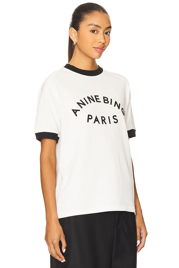 view 2 of 4 JAYLIN PARIS Tシャツ in Ivory