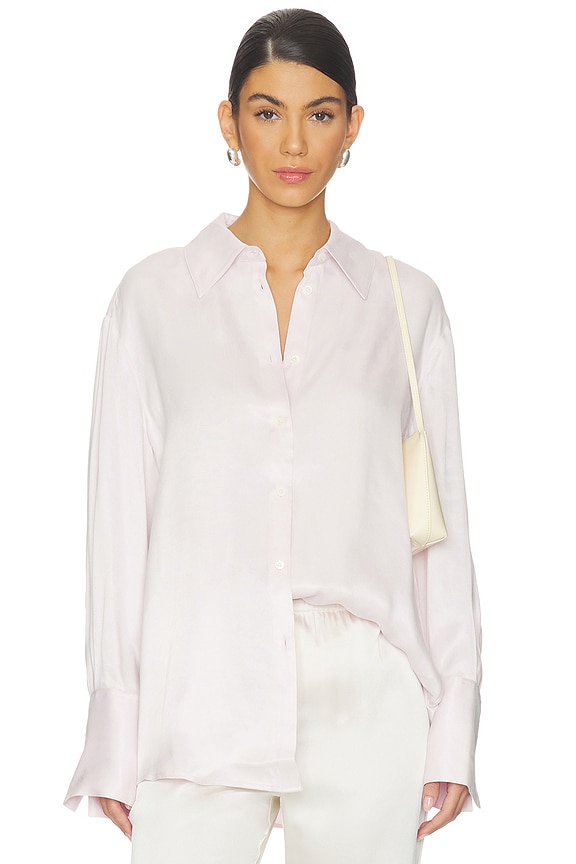 view 1 of 4 CAMISA BRIDGET in Powder Pink