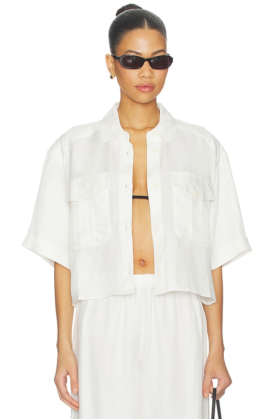 view 1 of 5 CAMISA EDITH in Ivory
