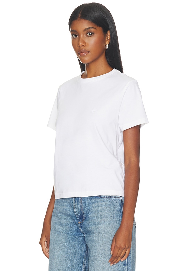 view 2 of 4 Shelley Tee in White