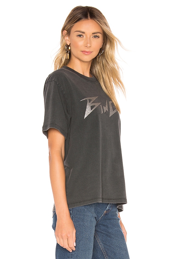 view 2 of 5 Glitter Tee in Black