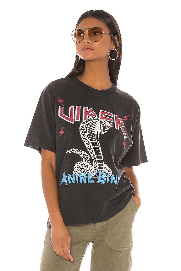 view 2 of 5 T-SHIRT SERPENT in Black