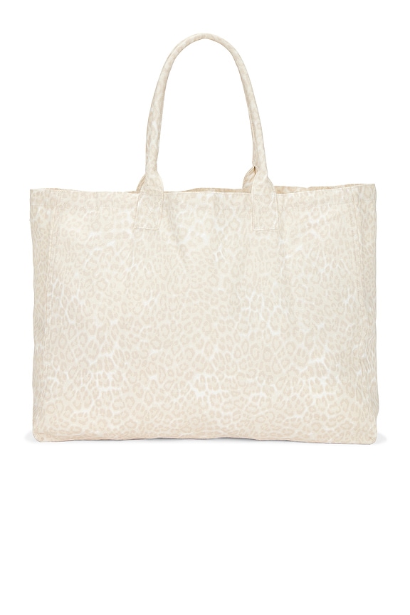 view 2 of 4 BOLSO TOTE LONA LEO in Washed White