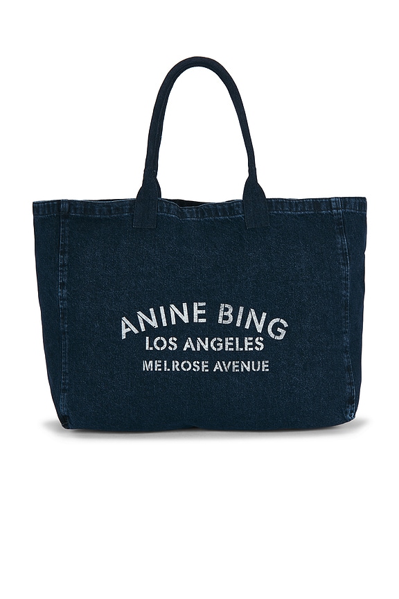 view 1 of 4 BOLSO TOTE LEO in Dark Blue