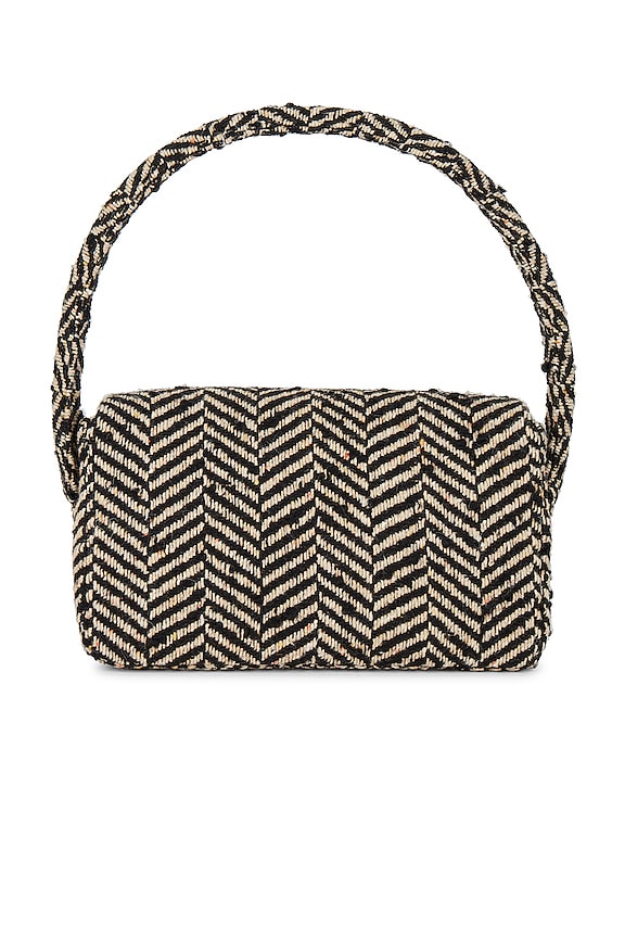 view 2 of 4 СУМКА NICO in Cream & Black Fishbone