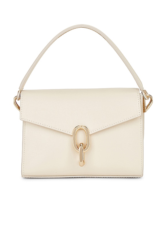 view 2 of 5 SAC MINI COLETTE in Oyster Saffiano