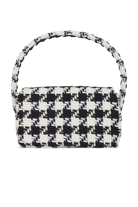view 2 of 4 BOLSO NICO in Black And White Houndstooth