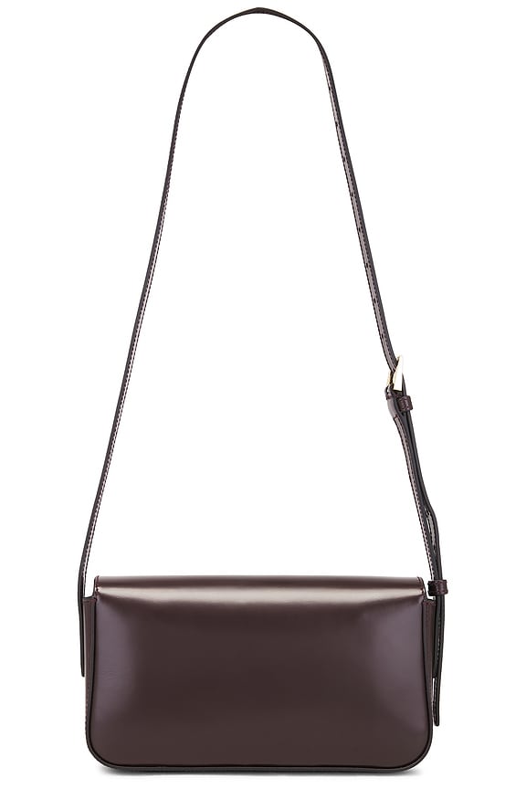 view 2 of 4 Elly Crossbody Bag in High-shine Burgundy
