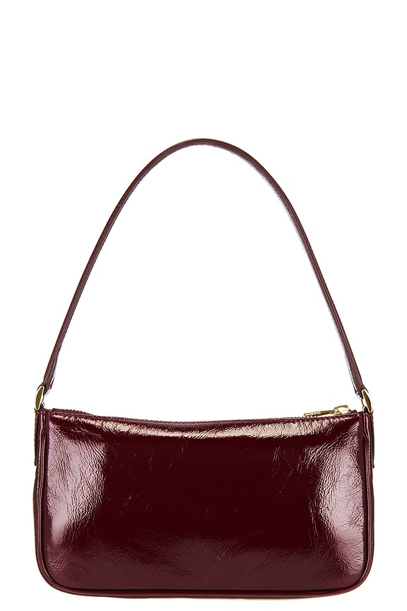 view 2 of 4 BOLSO ELLY in Oxblood Crinkled Patent