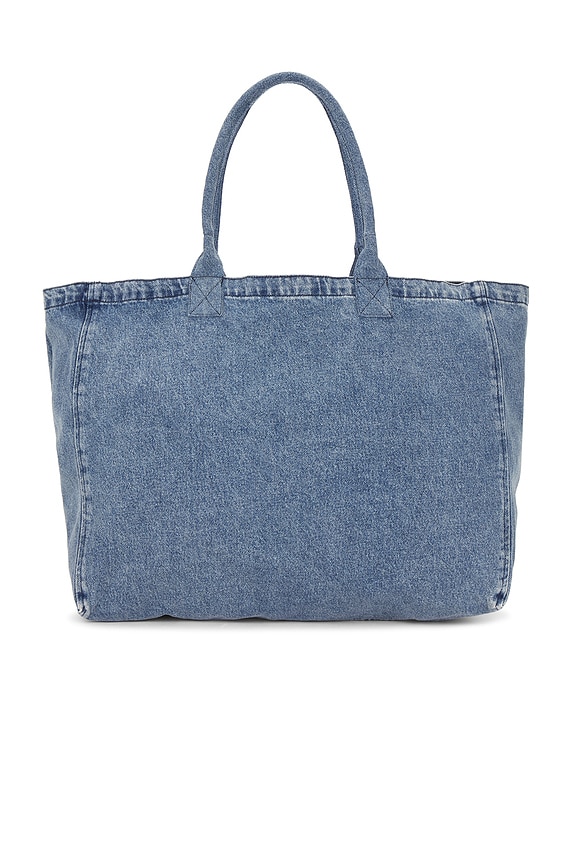 view 2 of 4 Leo Canvas Tote in Shadow Blue