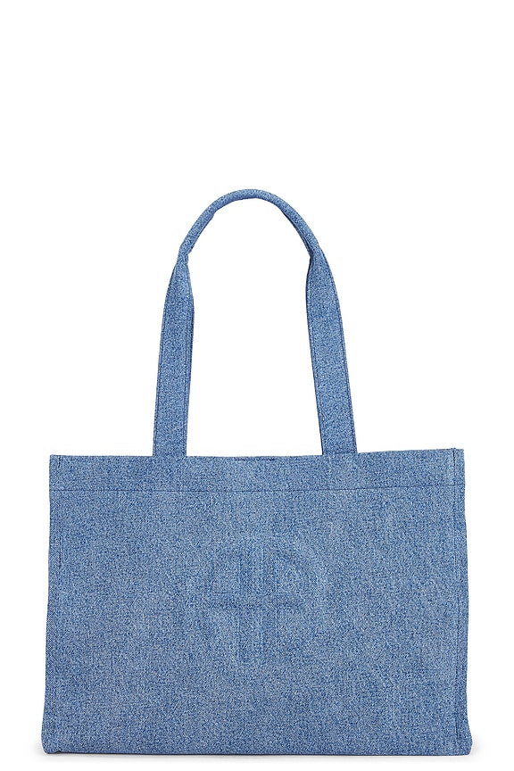 view 1 of 4 Lara Tote Bag in Cascade Blue