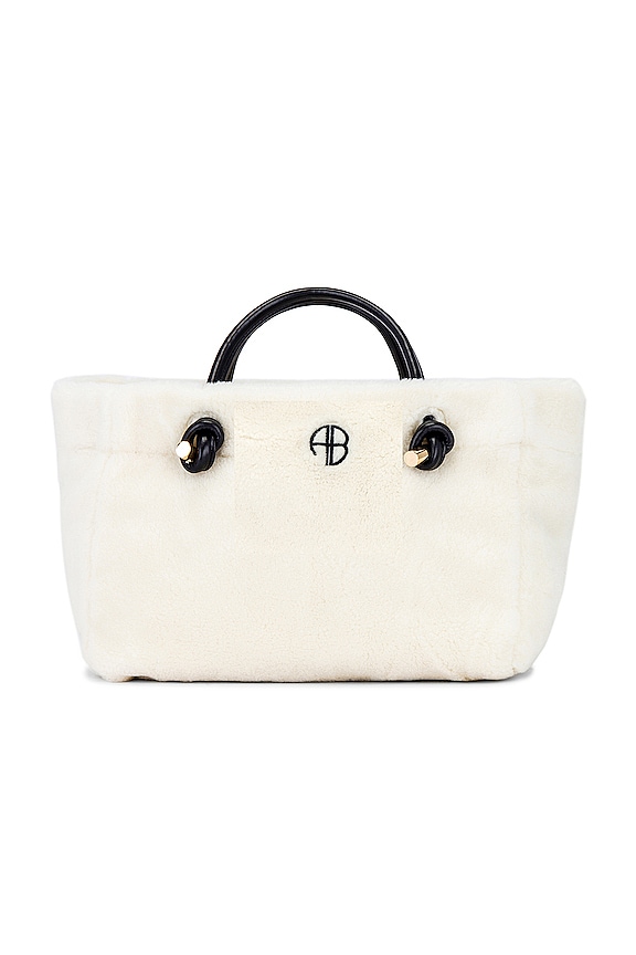 view 2 of 4 Mini Saffron Tote in Cream