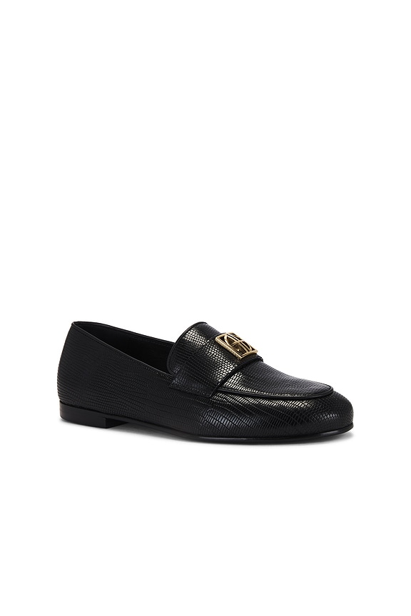 view 2 of 5 Corrine Loafers Monogram in Black Mini Embossed