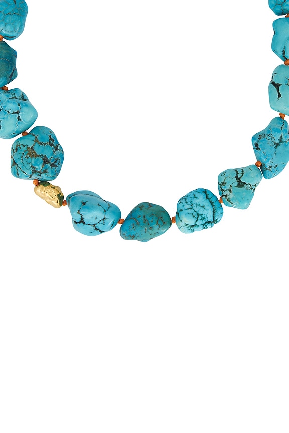 view 2 of 3 La Mer Necklace in Aqua