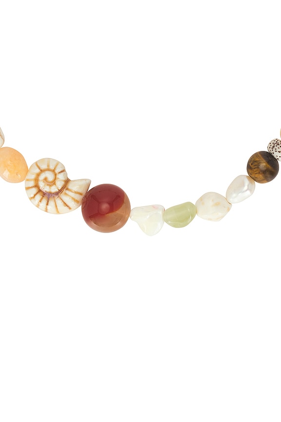 view 2 of 2 Seaside Necklace in Caramel Cream