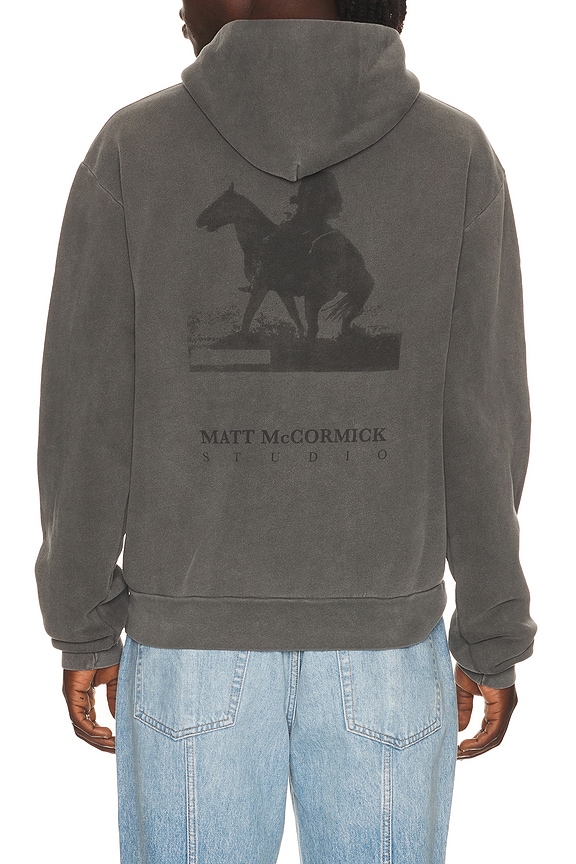 view 1 of 5 x Matt McCormick Among The Low Light Pullover Hoodie in Washed Black