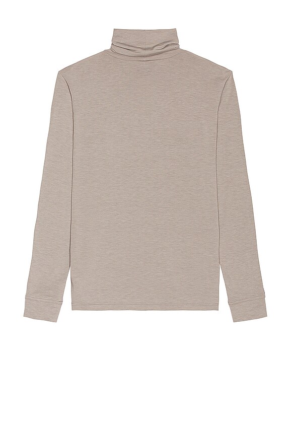 view 2 of 4 Turtleneck in Solid Grey