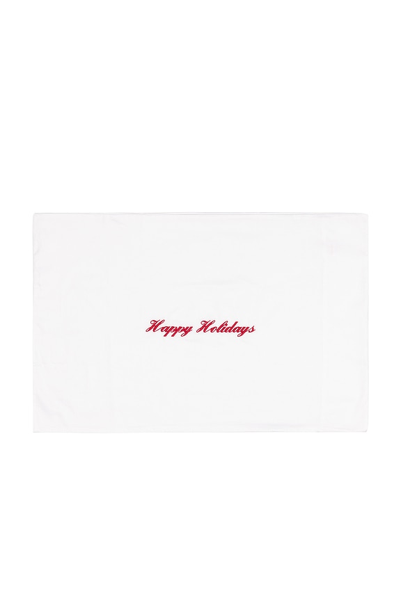 view 1 of 3 Happy Holidays Pillowcase in 